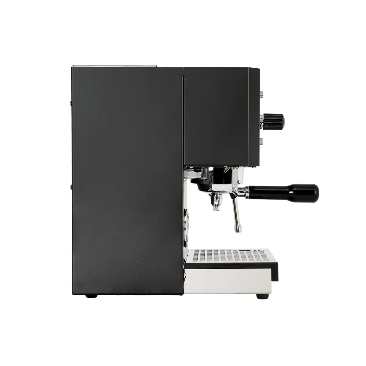 Profitec GO espresso maker with pressure gauge and steam wand